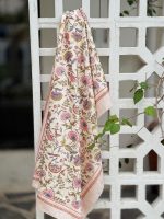 رومیزی مدل باغ رویا | مخمل شانل ضد لک - Image 5